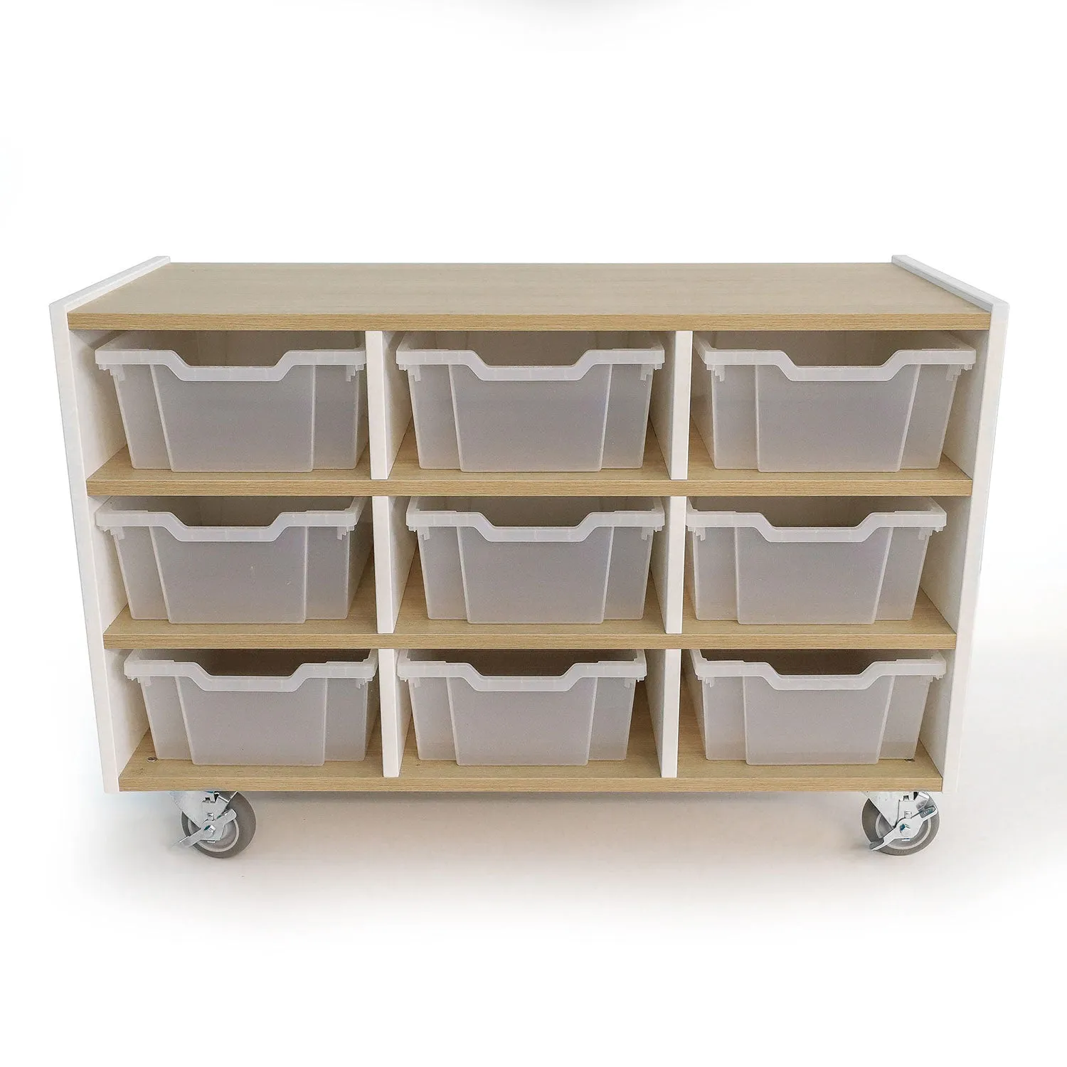 elevated™ Nine Tray Mobile Cabinet - WB1929