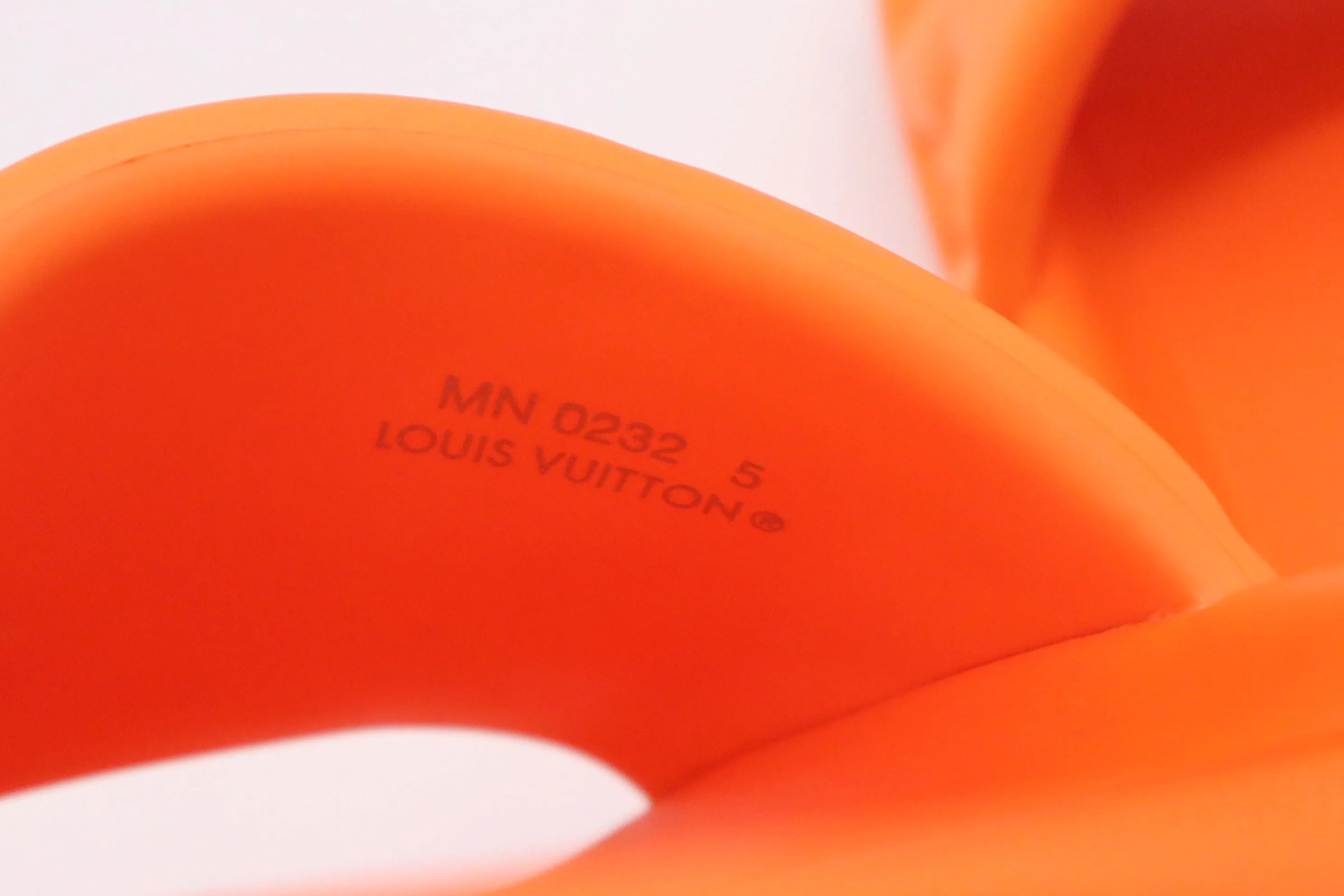 Louis Vuitton Waterfront Mules in Orange