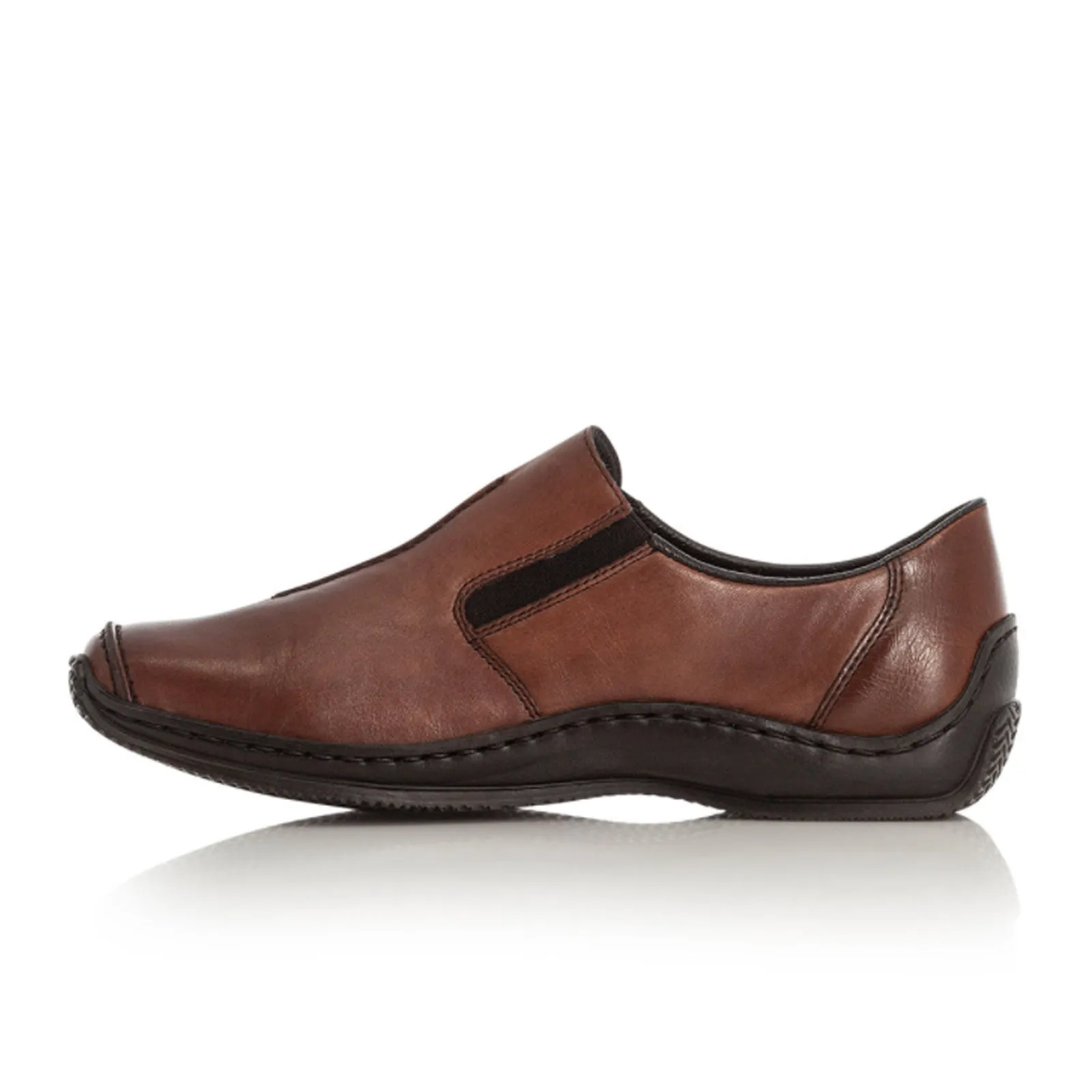 Rieker L1751-25 Celia Slip On Loafer (Women) - Brown