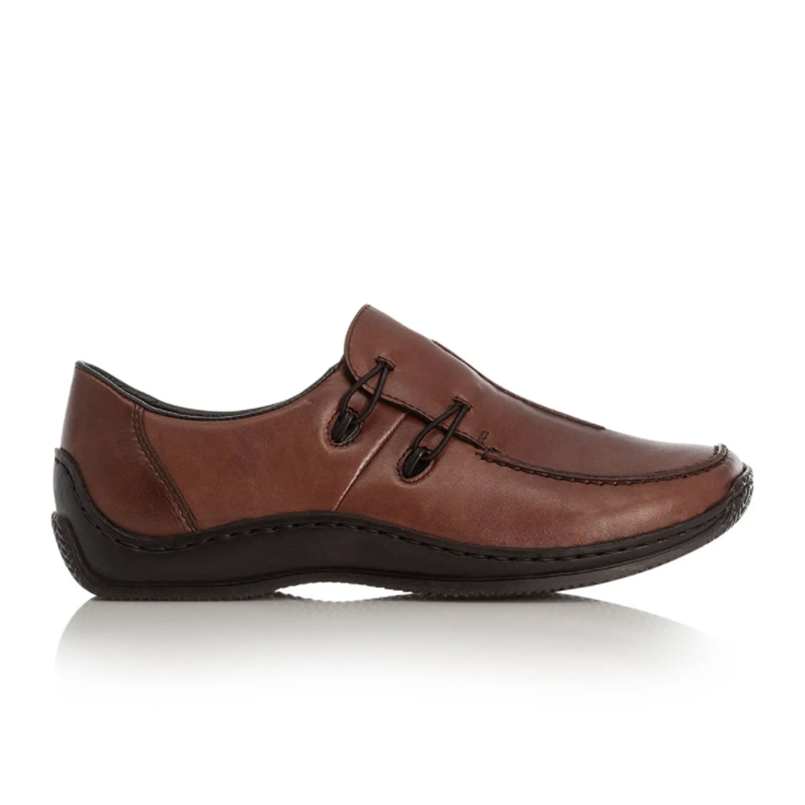 Rieker L1751-25 Celia Slip On Loafer (Women) - Brown