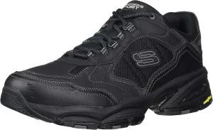 Skechers Men's Oak Canyon Redwick Trainers, Black, 12 Wide