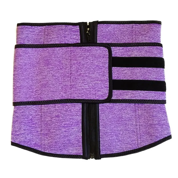 Women Hot Sweat Neoprene Workout  Back Support Band Waist Trainer